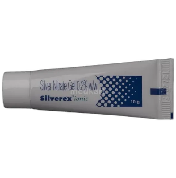 silverex ionic gel 10 gm